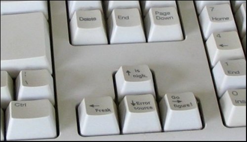 Keyboard arrow keys