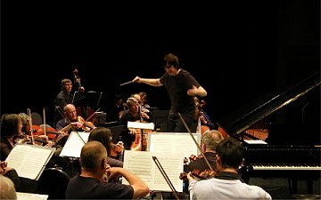 View from violins