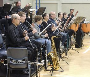 Clarinets and bassoons