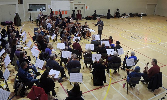 Ken Young and strings