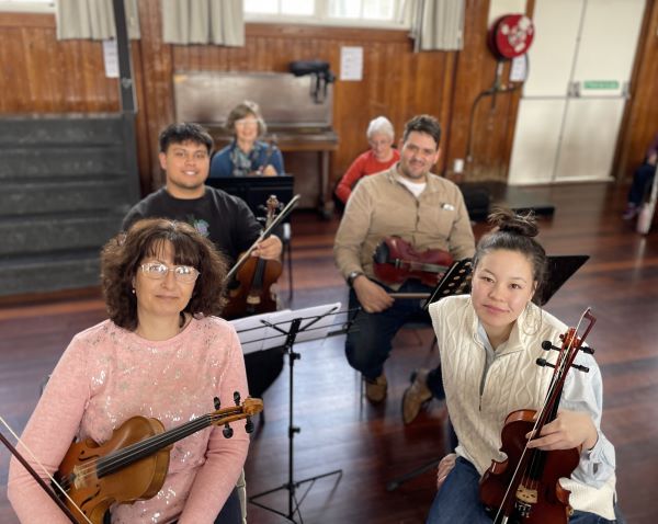 first violins