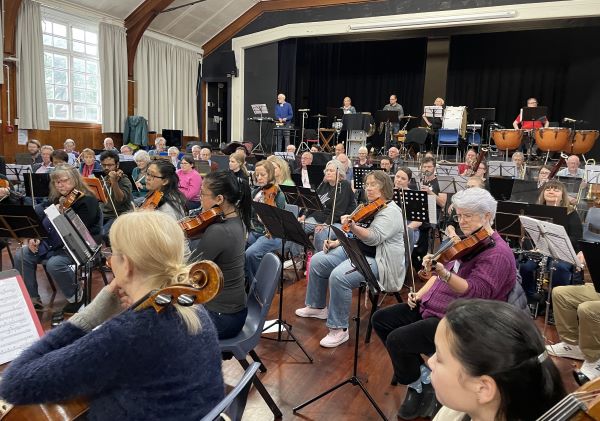 orchestra with tutors