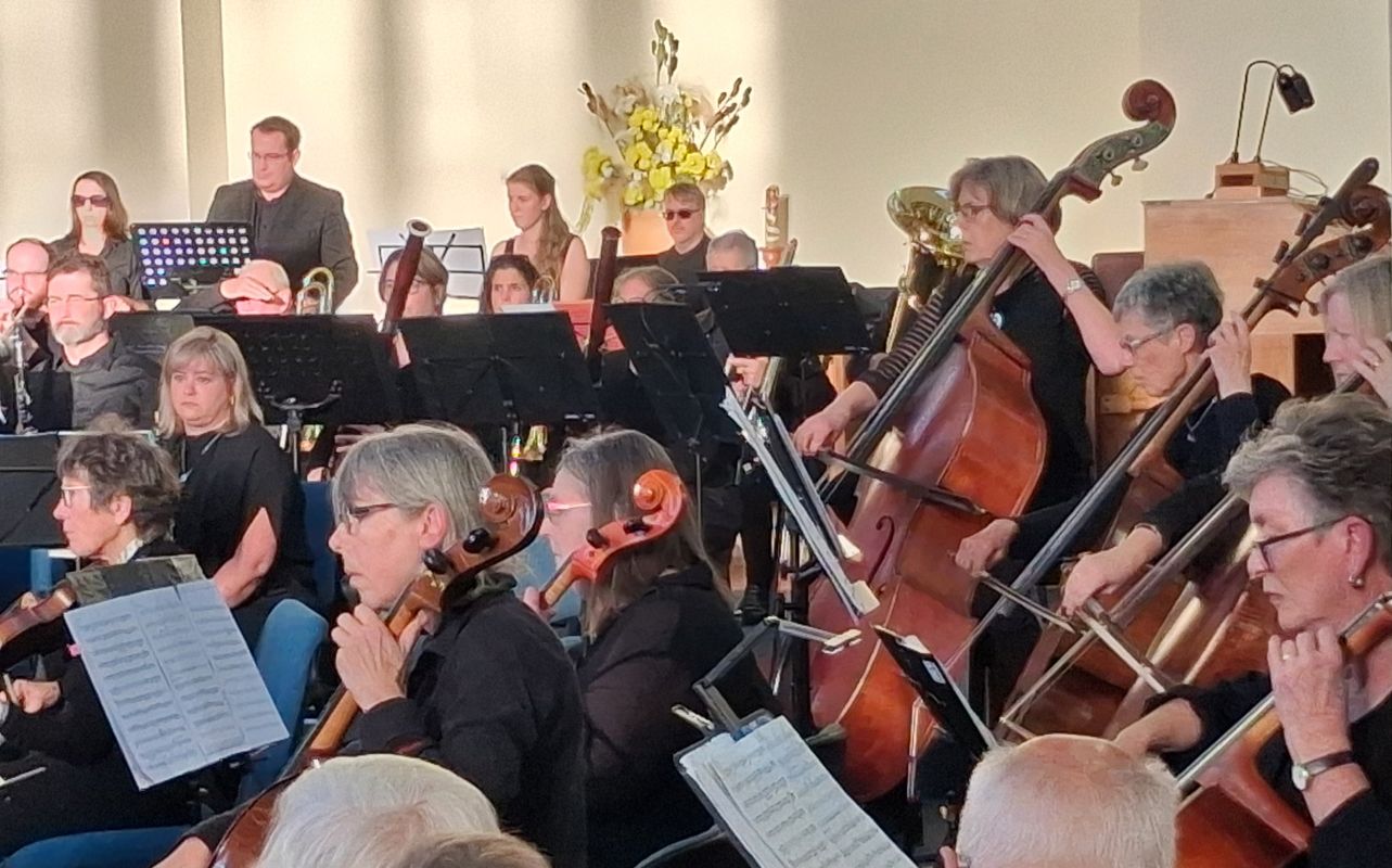 orchestra in sun