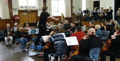 Leaning into conducting