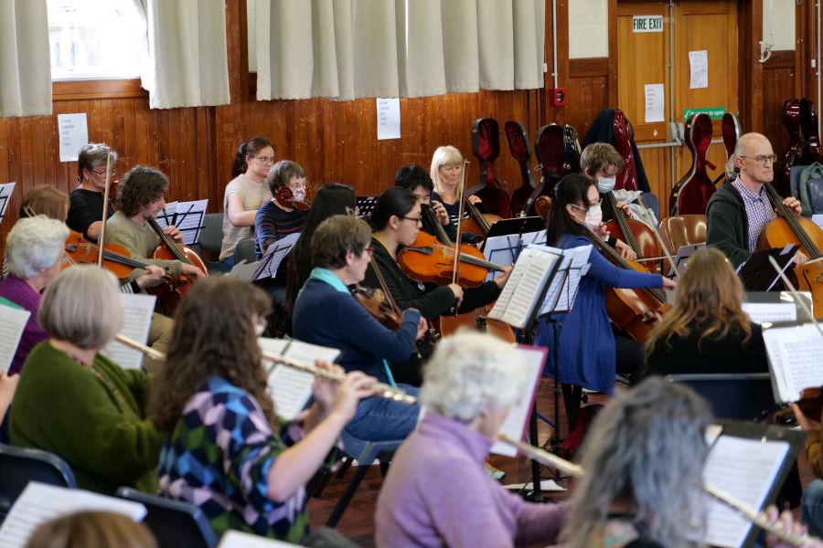 flutes to cellos